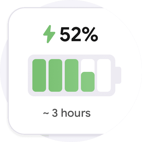 One tap sharing icon